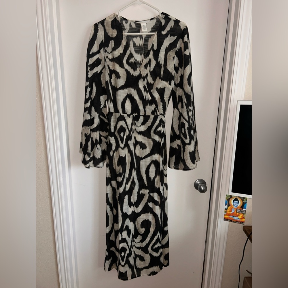 H&M Kimono style wraparound dress